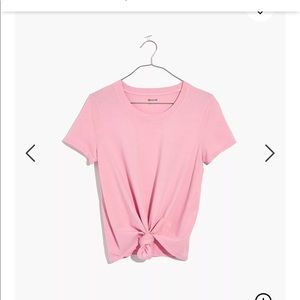 Madewell Knotted Tee